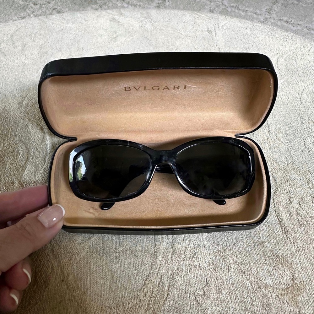 Bulgari black sunglasses